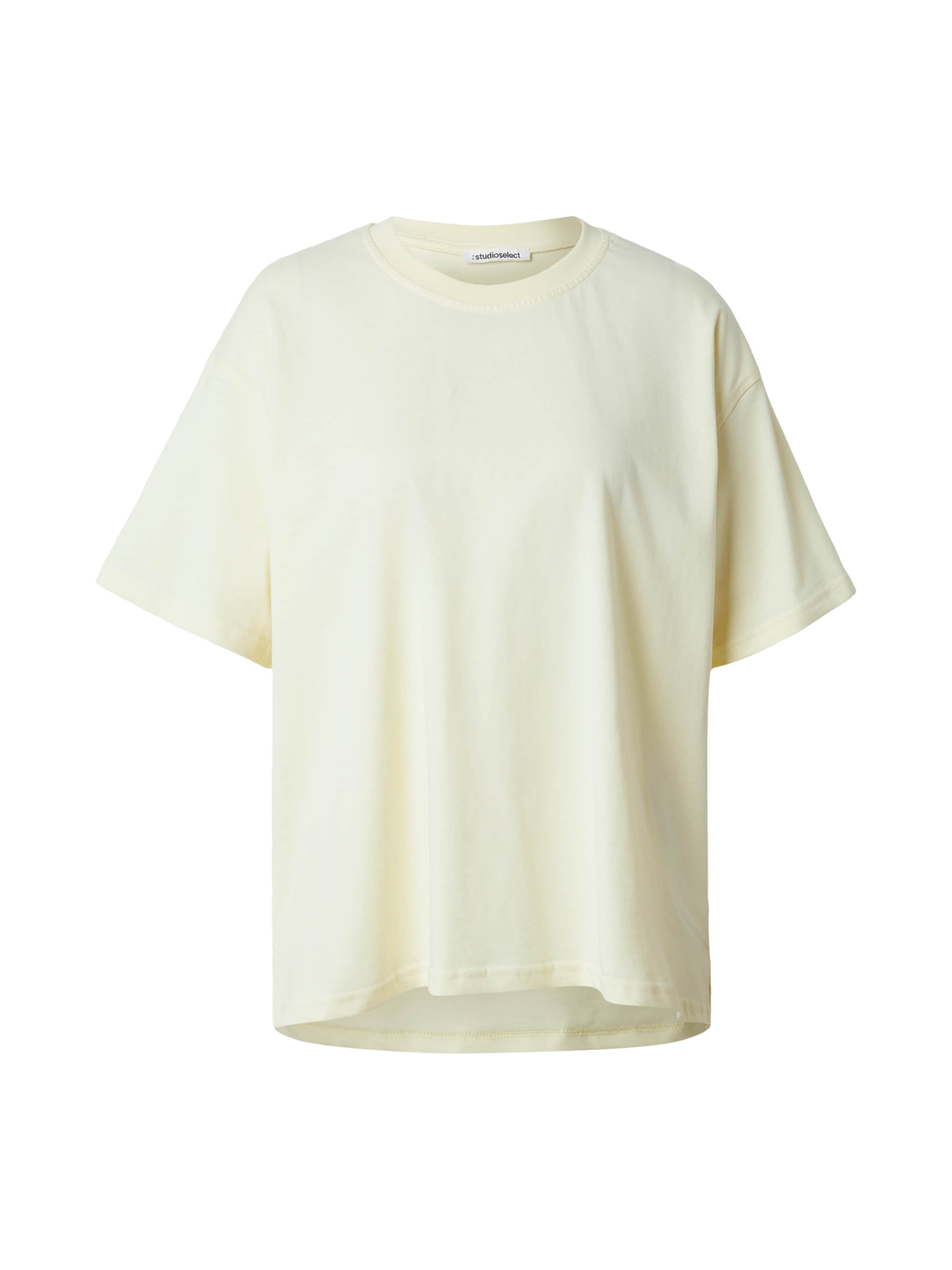 studioselect T-Shirt 'Lotta' in Gelb: Vorderseite