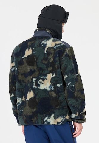 SLOPE Athletic fleece jacket 'Kendor' in Green