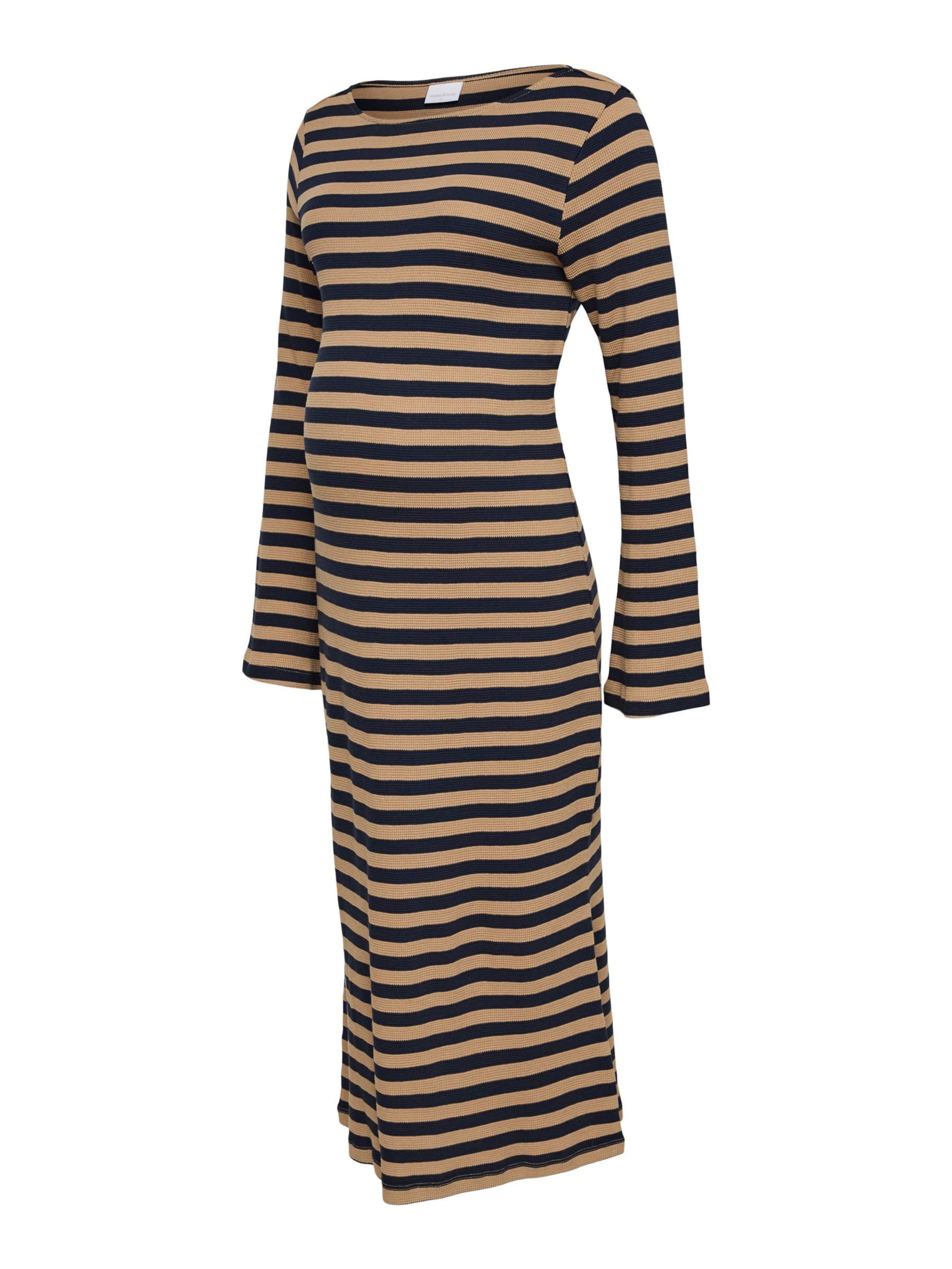 MAMALICIOUS Vestido 'MLLula' en 38 en capuchino / negro, Vista del producto