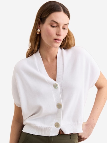 Il Lanificio Strickjacke‌‌‌‌ in Weiß: Vorderseite