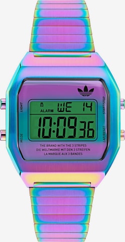 Montre digitale 'DIGITAL TWO' ADIDAS ORIGINALS en violet : devant
