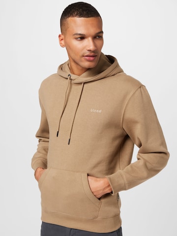 BLEND Sweatshirt 'NAFTALI' i beige: framsida