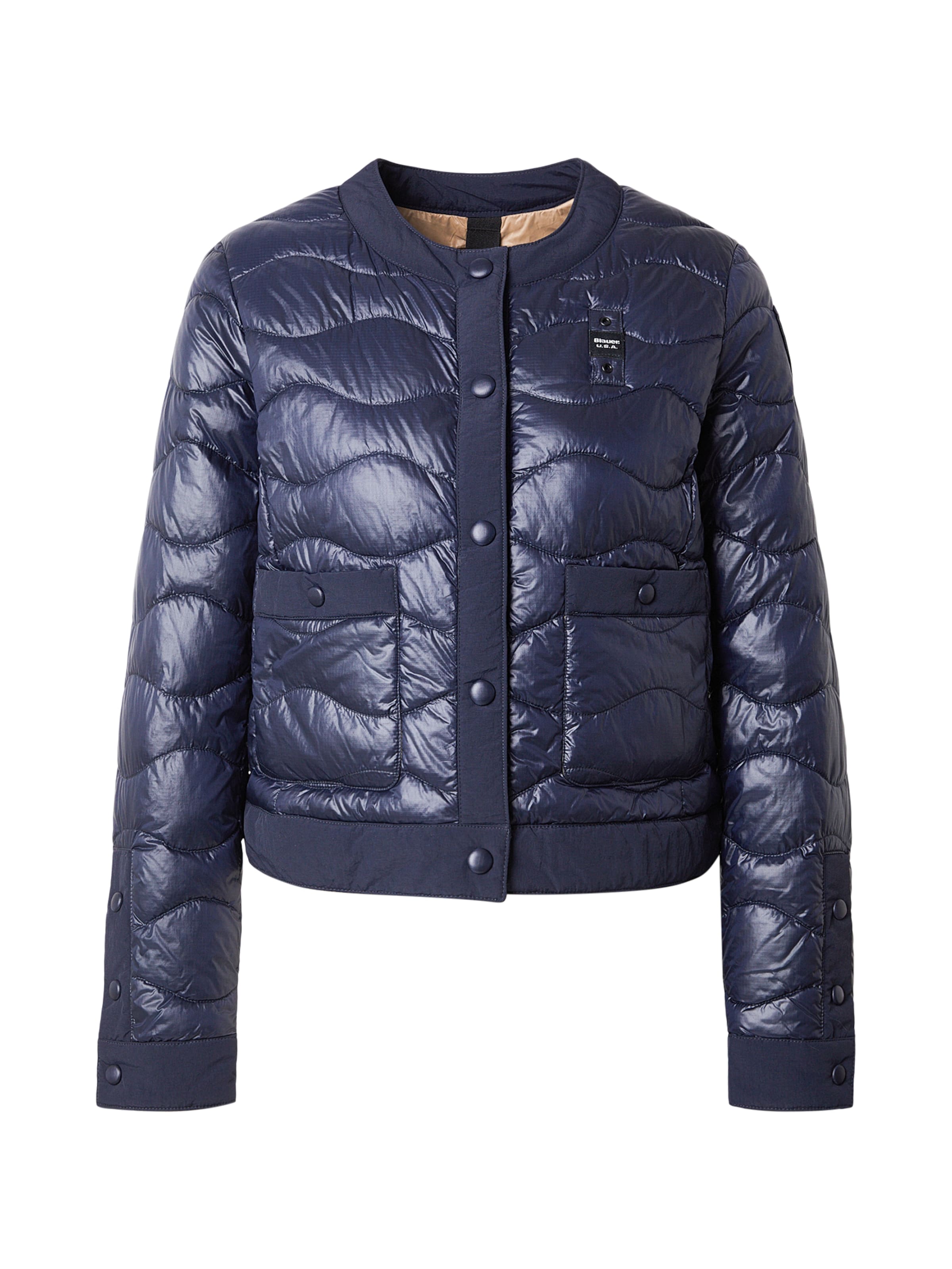 Blauer.USA Övergångsjacka i blå: framsida