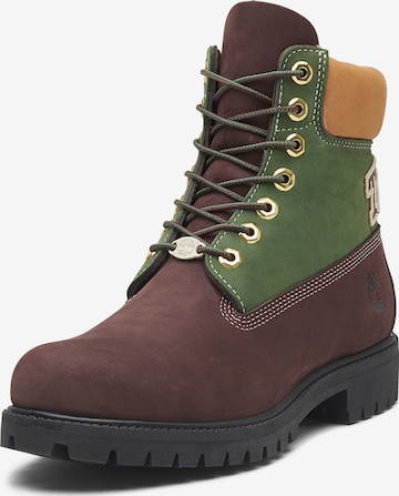 ruda TIMBERLAND Auliniai batai su raišteliais: priekis