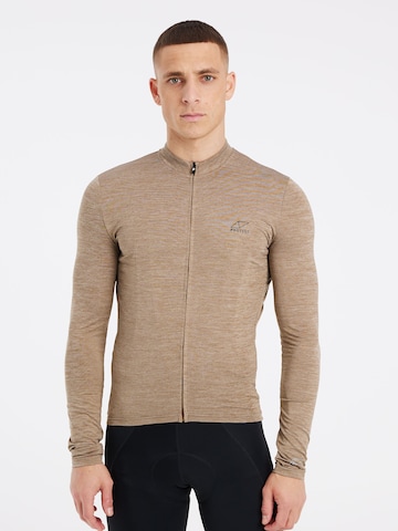 PROTEST Funktionsshirt 'PRTBRASVEL' in Braun