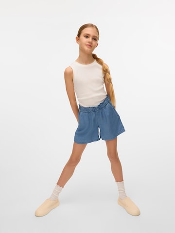 Vero Moda Girl Loosefit Jeans 'VMHarper' in Blauw