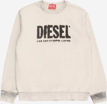 DIESEL Sweatshirt 'Squak' in Beige: front