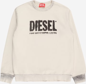 DIESEL Sweatshirt 'Squak' in Beige: voorkant