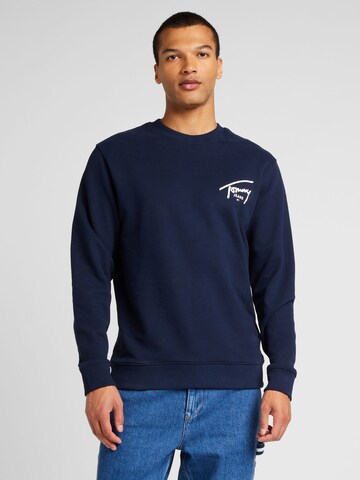 Tommy Jeans Sweatshirt in Blauw