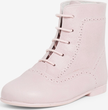 Bottes Pisamonas en rose : devant
