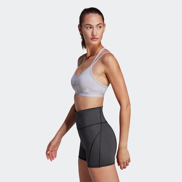 ADIDAS SPORTSWEAR Bustier Sport-BH 'Essentials Light-Support' in Lila