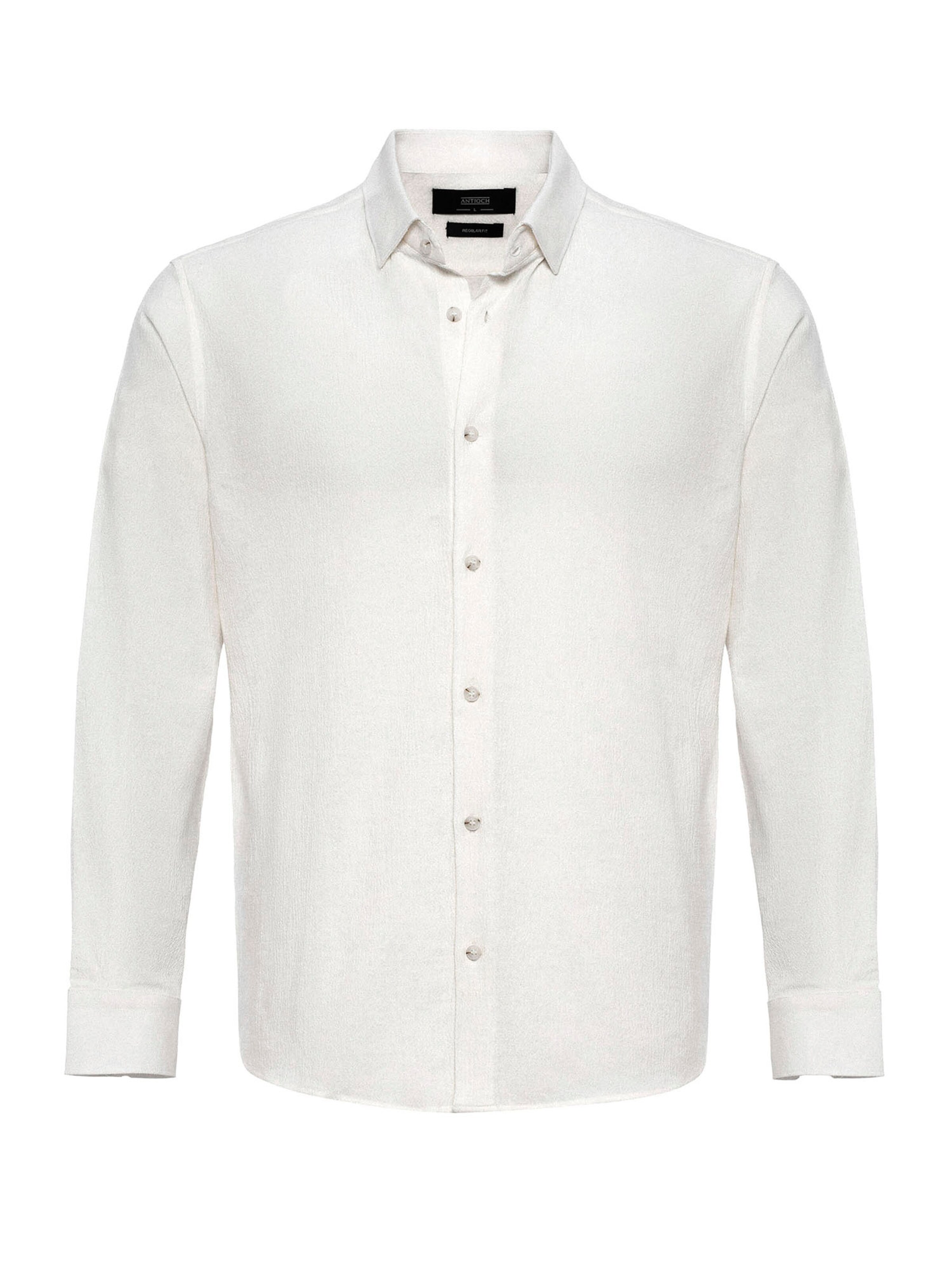 Regular fit Camicia di Antioch in bianco: frontale