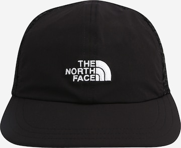 THE NORTH FACE - Gorra deportiva en negro: frente