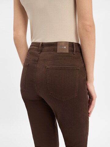 BRAX Slimfit Jeans 'Shakira' in Braun