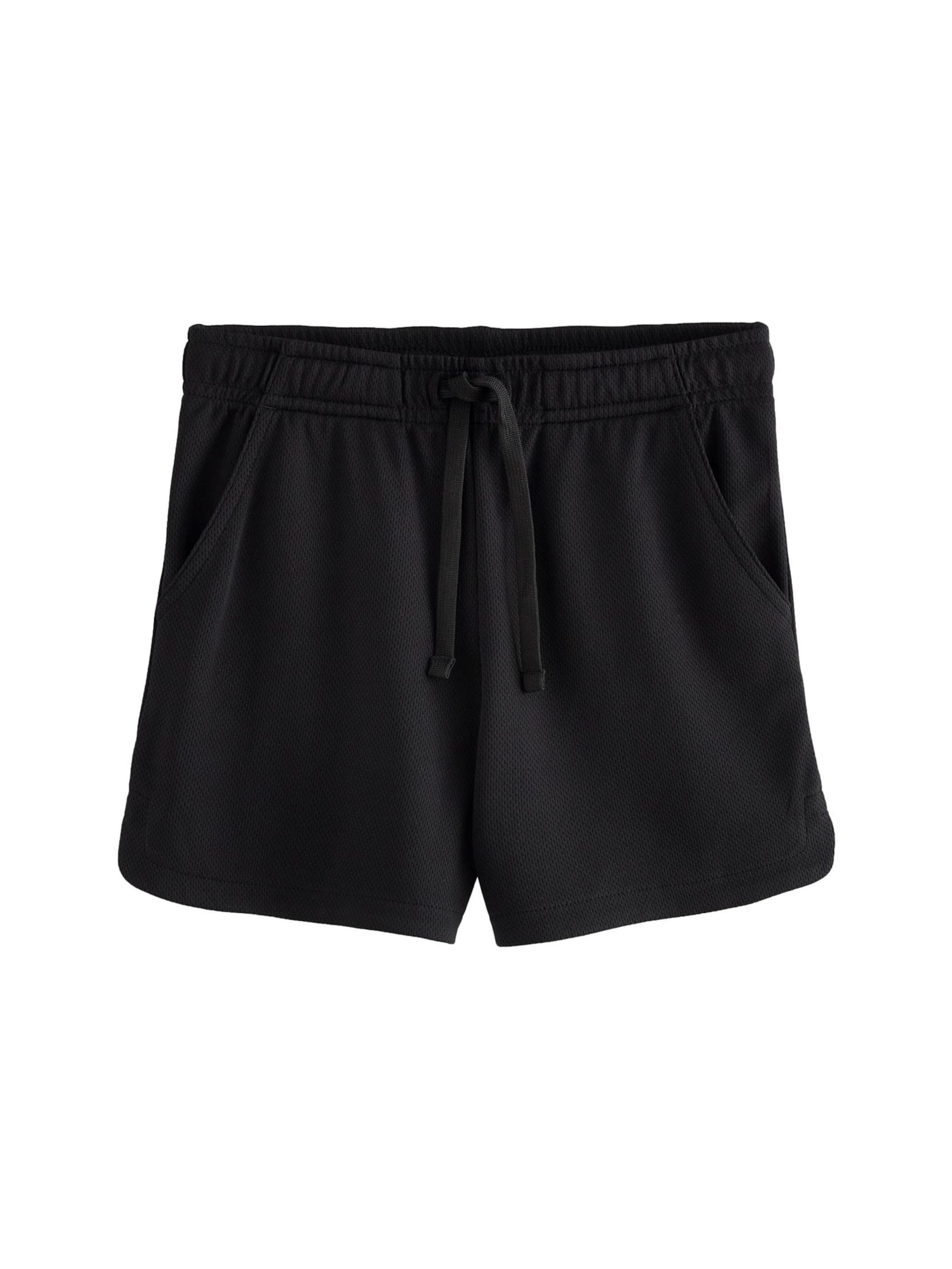 Next - regular Pantalón en negro: frente