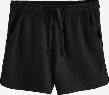 Next Regular Pants in Black: front
