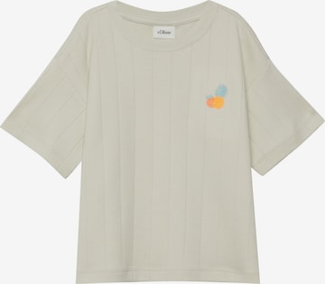 s.Oliver Shirt in Beige: front