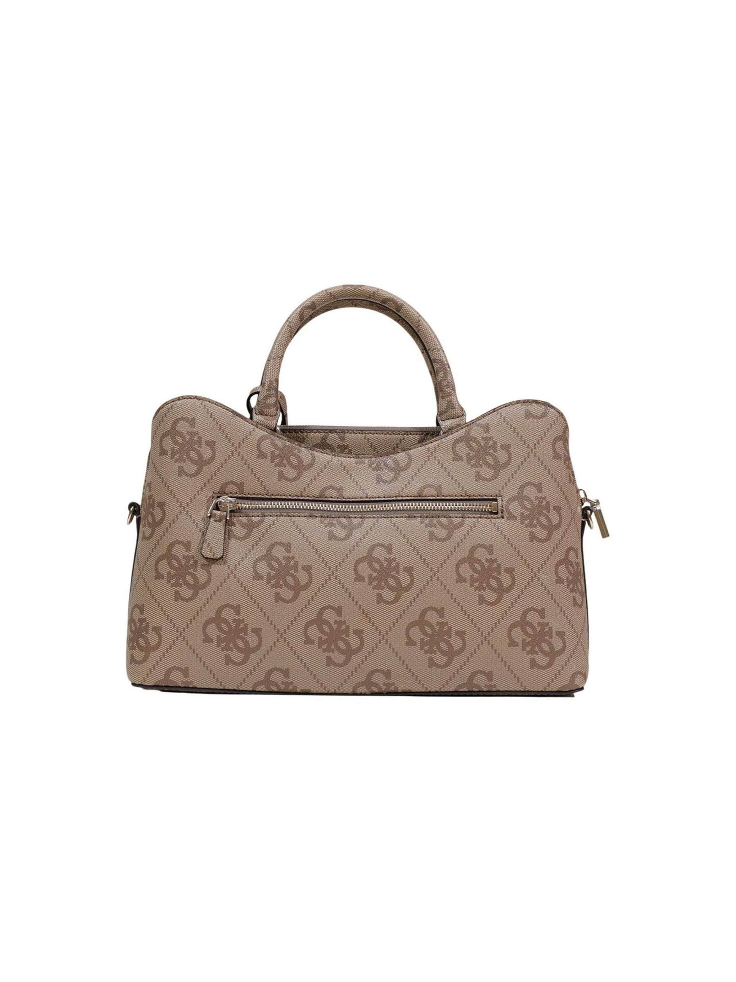 GUESS Schultertasche 'JANIE'‌‌‌‌‌‌‌‌‌‌ in Beige