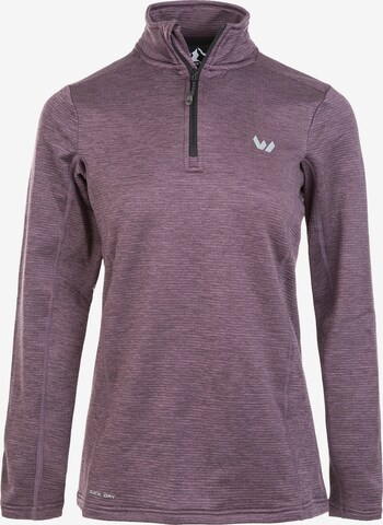 Whistler Performance Shirt 'Juice' in Purple: front