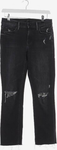 MOTHER Jeans in 27 in Black: front