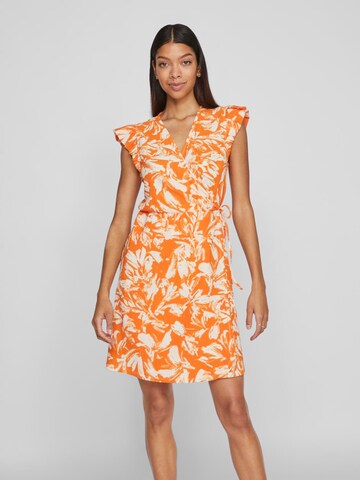 VILA Φόρεμα 'HARIA GUMA' σε πορτοκαλί: μπροστά