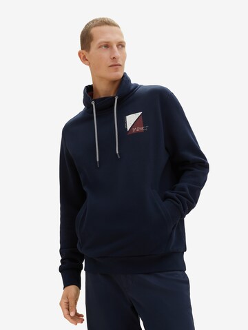 Sweat-shirt TOM TAILOR en bleu