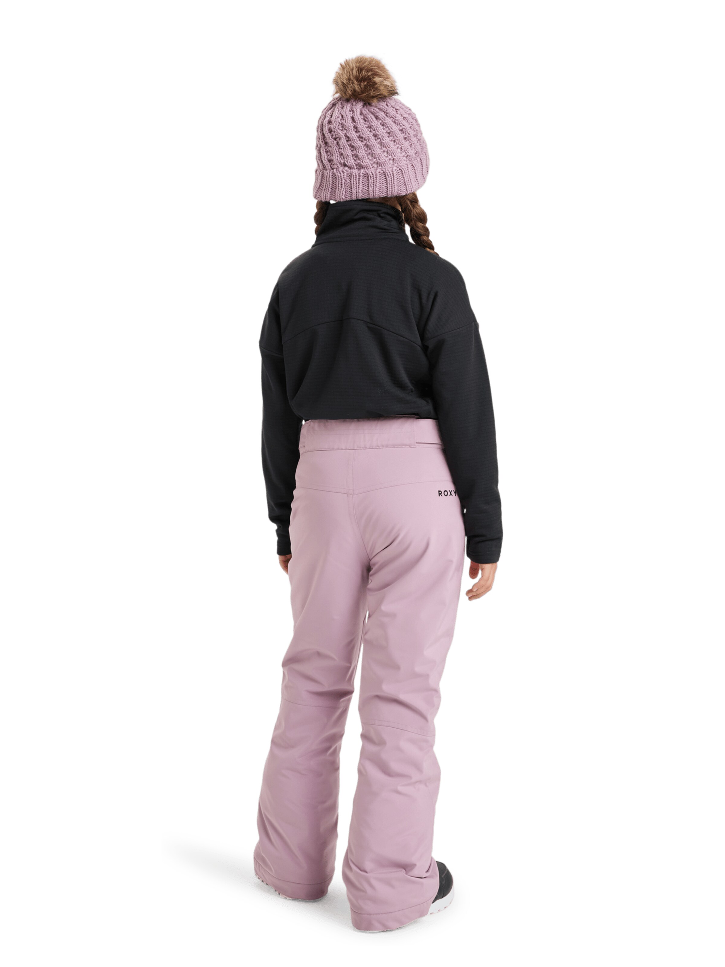 ROXY Regular Workout Pants 'Backyard' in Purple