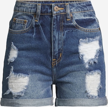 AÉROPOSTALE Slimfit Jeans i blå: forside