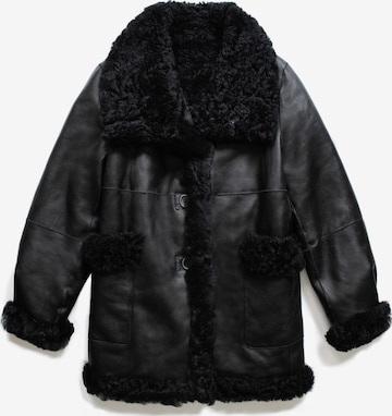 Manteau d’hiver 'MIO Reversible Shearling Coat' Just things we like en noir : devant