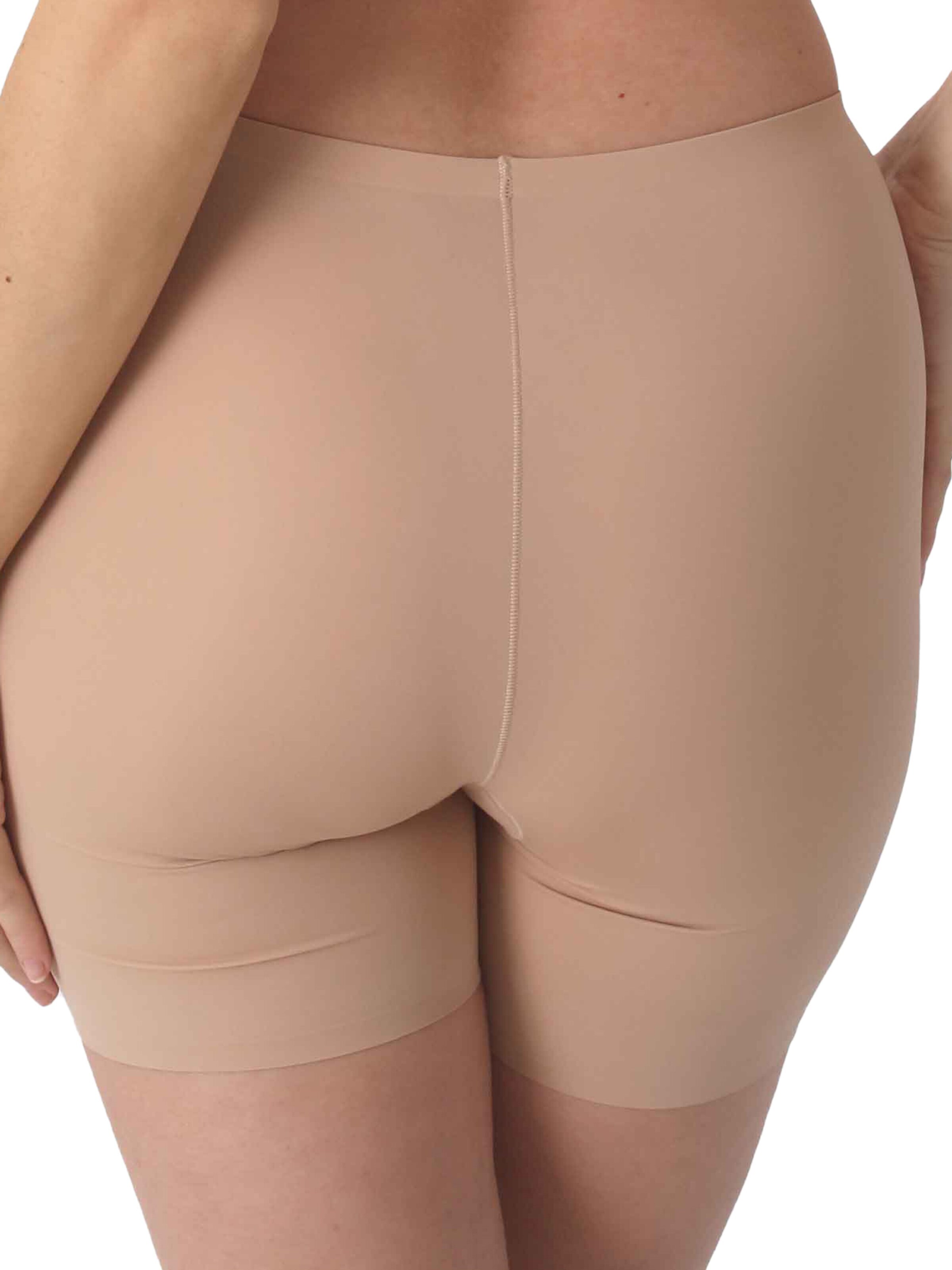 sassa Lange Unterhose 'bonded micro'‌‌‌‌ in Beige