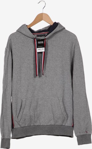 TOMMY HILFIGER Kapuzenpullover XL in Grau: predná strana