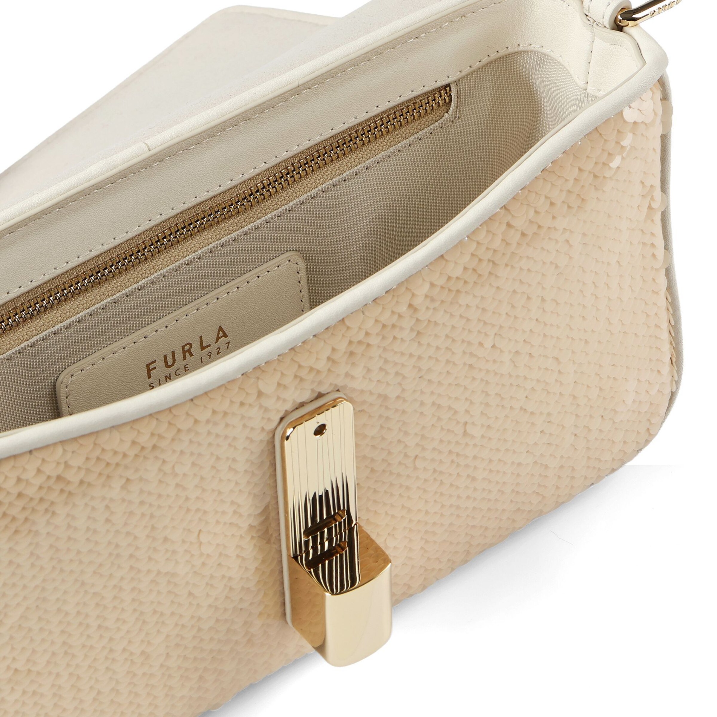 FURLA Umhängetasche 'Iride' in Beige