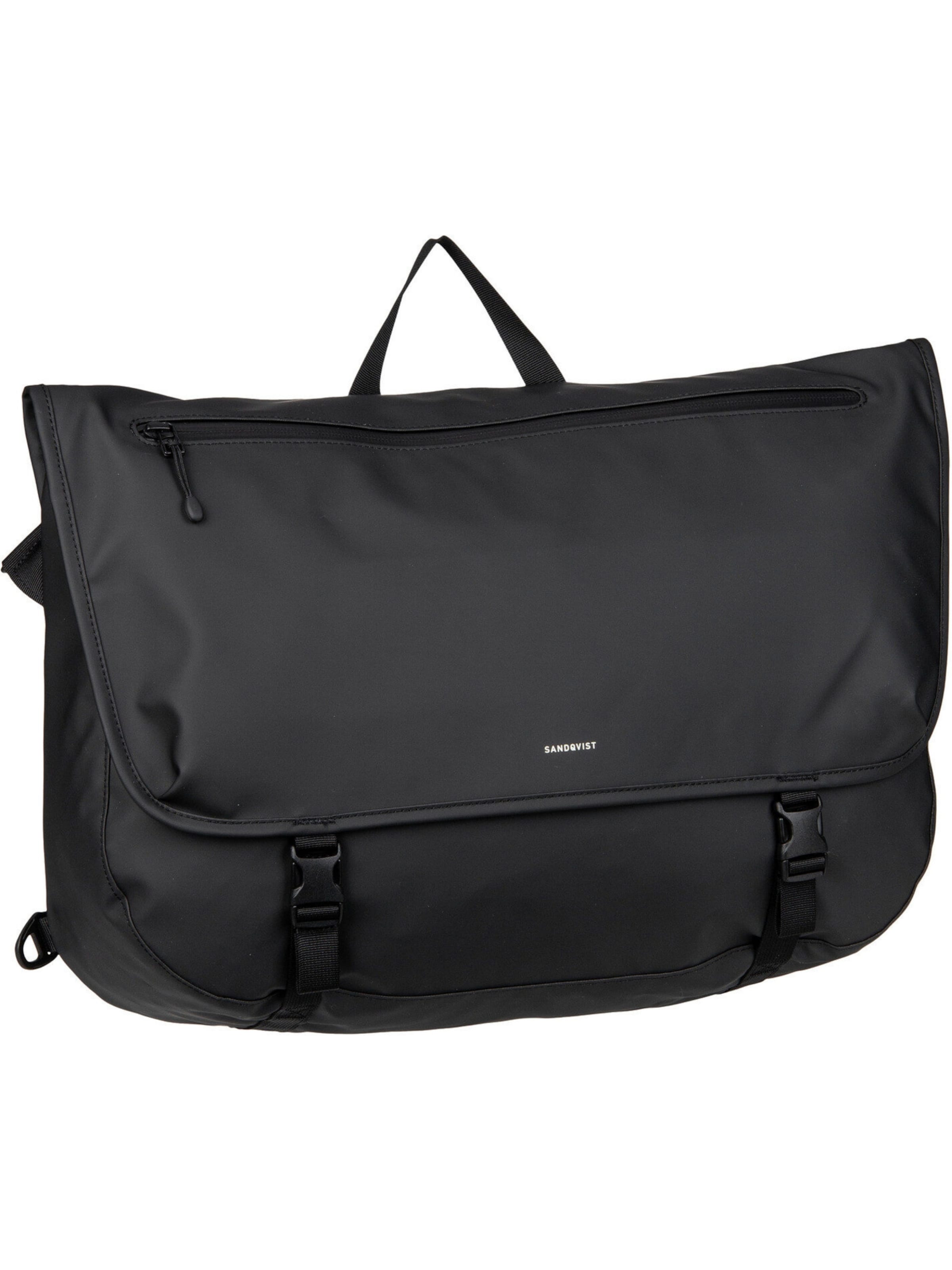 SANDQVIST Messenger in Black: front