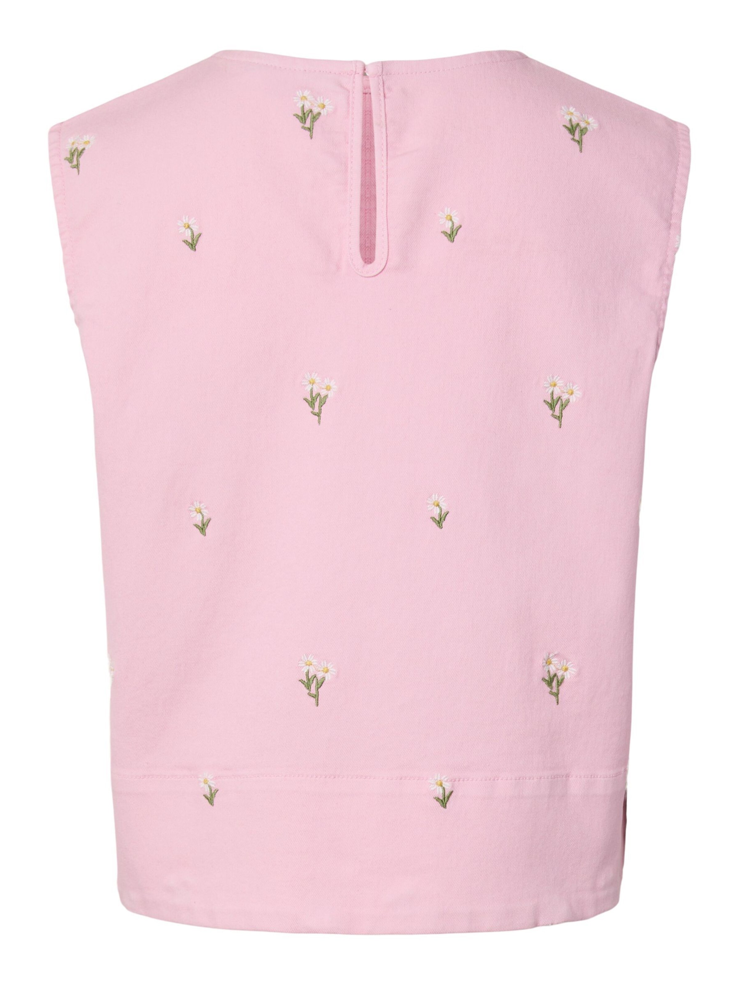Chemisier 'PCFlora' PIECES en rose