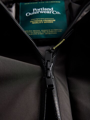 Portland Outerwear Company Overgangsparka i sort