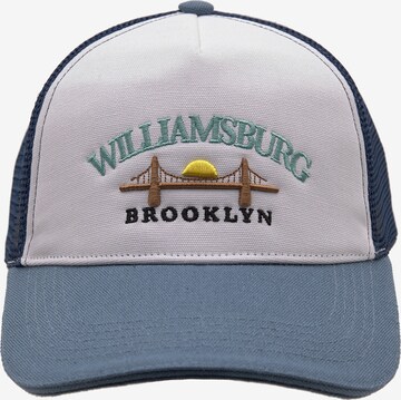 Cappello da baseball di Pull&Bear in blu: frontale