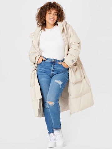 River Island PlusSlimfit Traperice 'AVERY' - plava boja