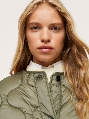 MANGO Jacke 'Melon' in Grün