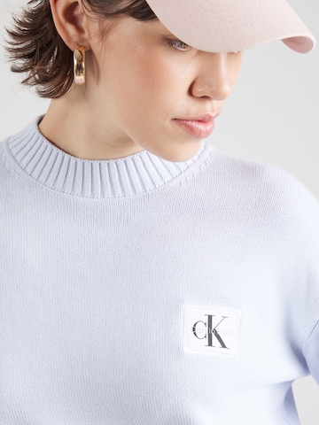 Regular Pull-over Calvin Klein Jeans en bleu
