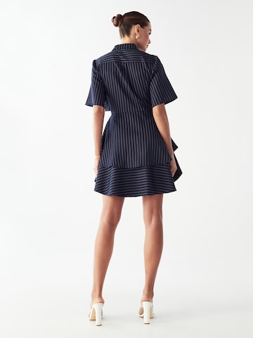 Willa Dress 'Hugh' in Blue: back