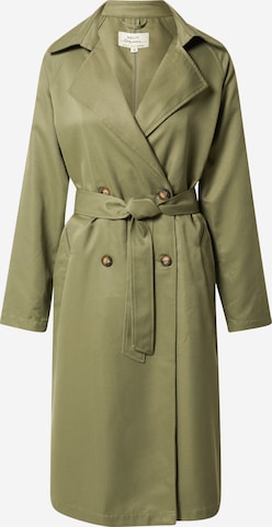 Hailys Between-seasons coat 'Camina' in Green: front