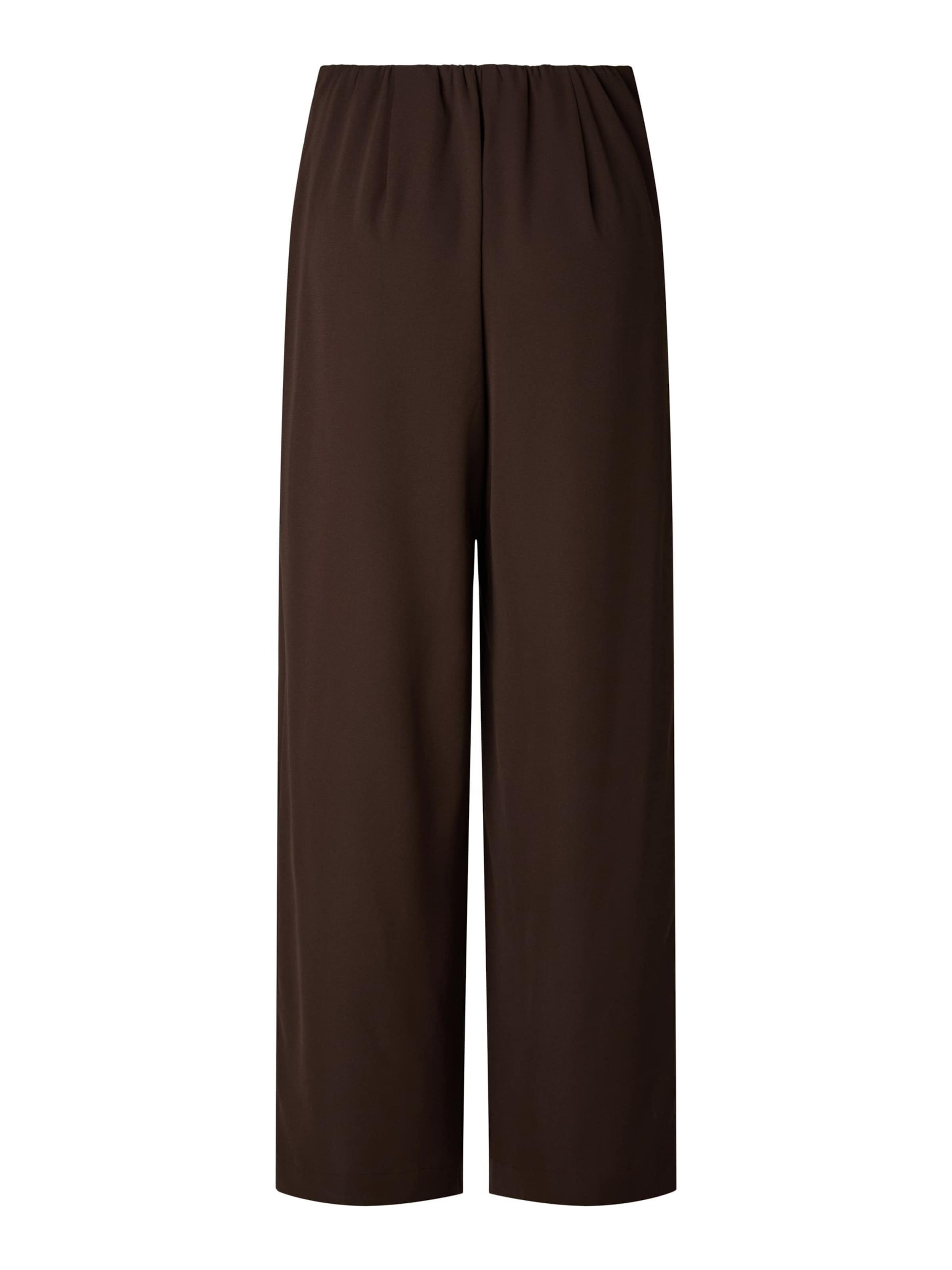 YAS Wide Leg Hose 'YASRania' in Braun