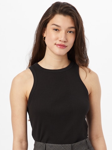 G-Star RAW Top in Zwart: voorkant