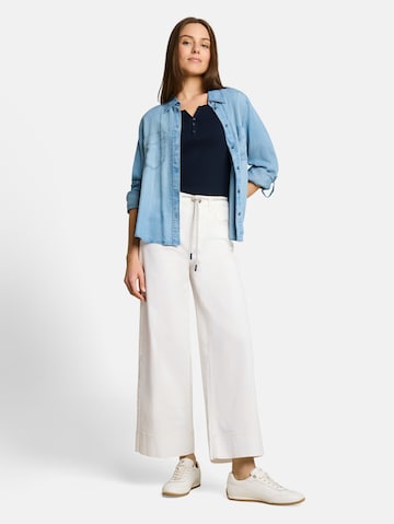 TOM TAILOR Wide leg Jeans 'Nelma' in White