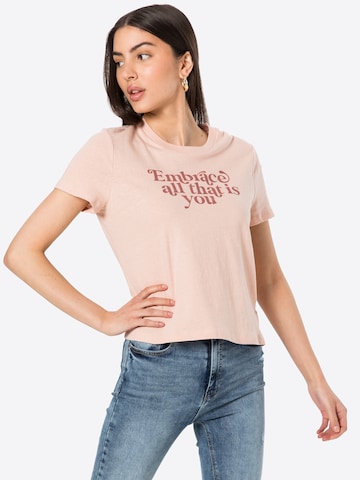 GAP Shirt in Roze: voorkant