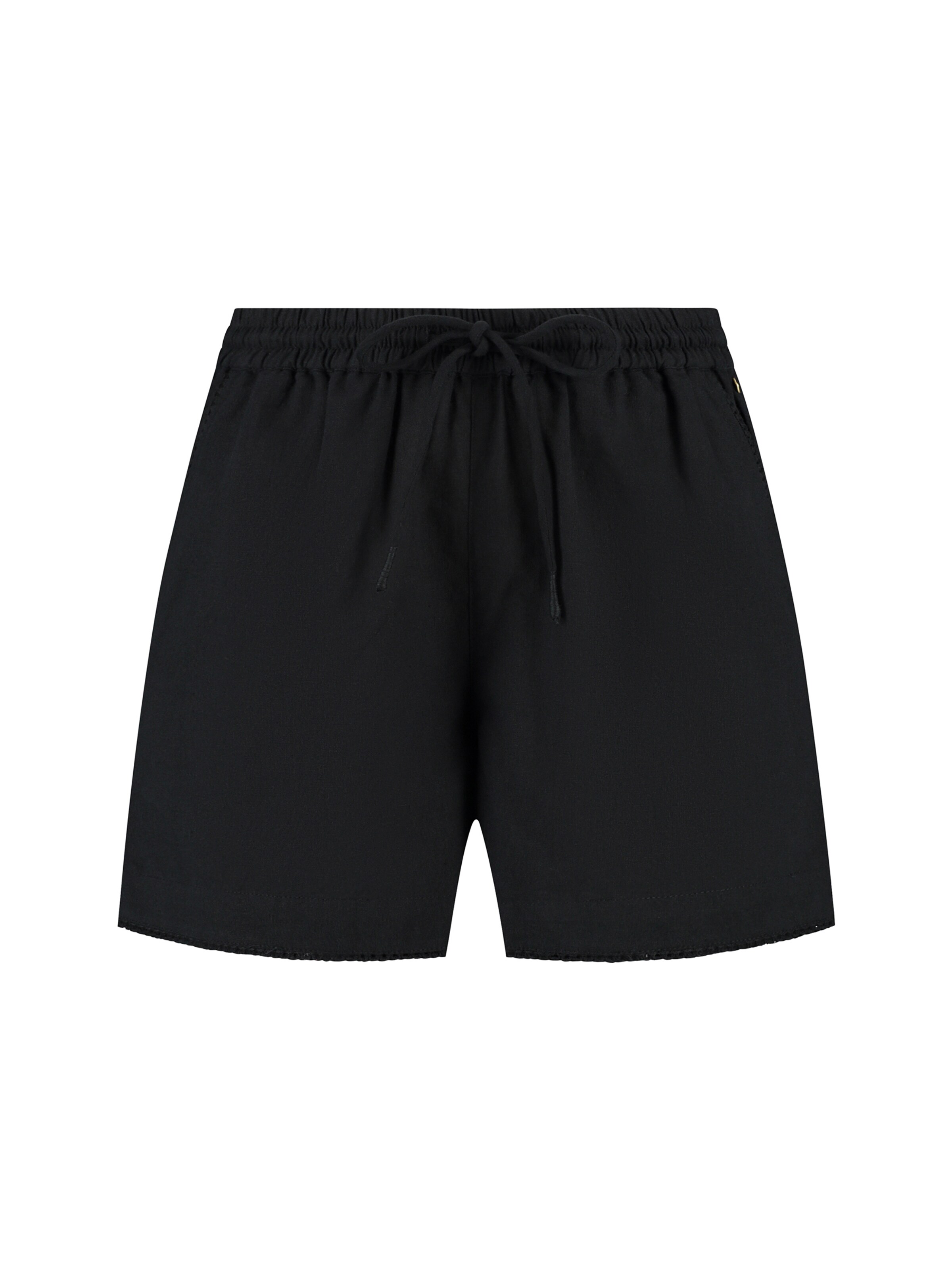 Shiwi Regular Trousers 'Misha' in Black: front