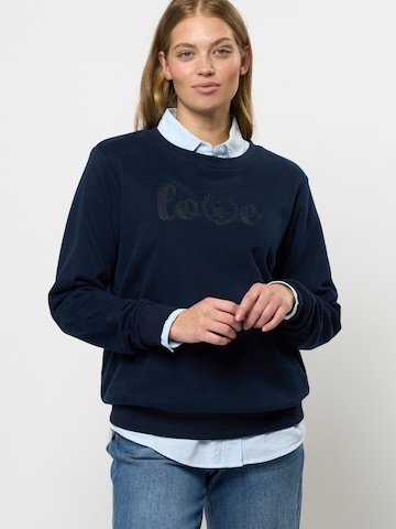U.S. POLO ASSN. Pullover 'Klara' in Blau: Vorderseite