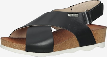 PIKOLINOS Sandals in Black: front