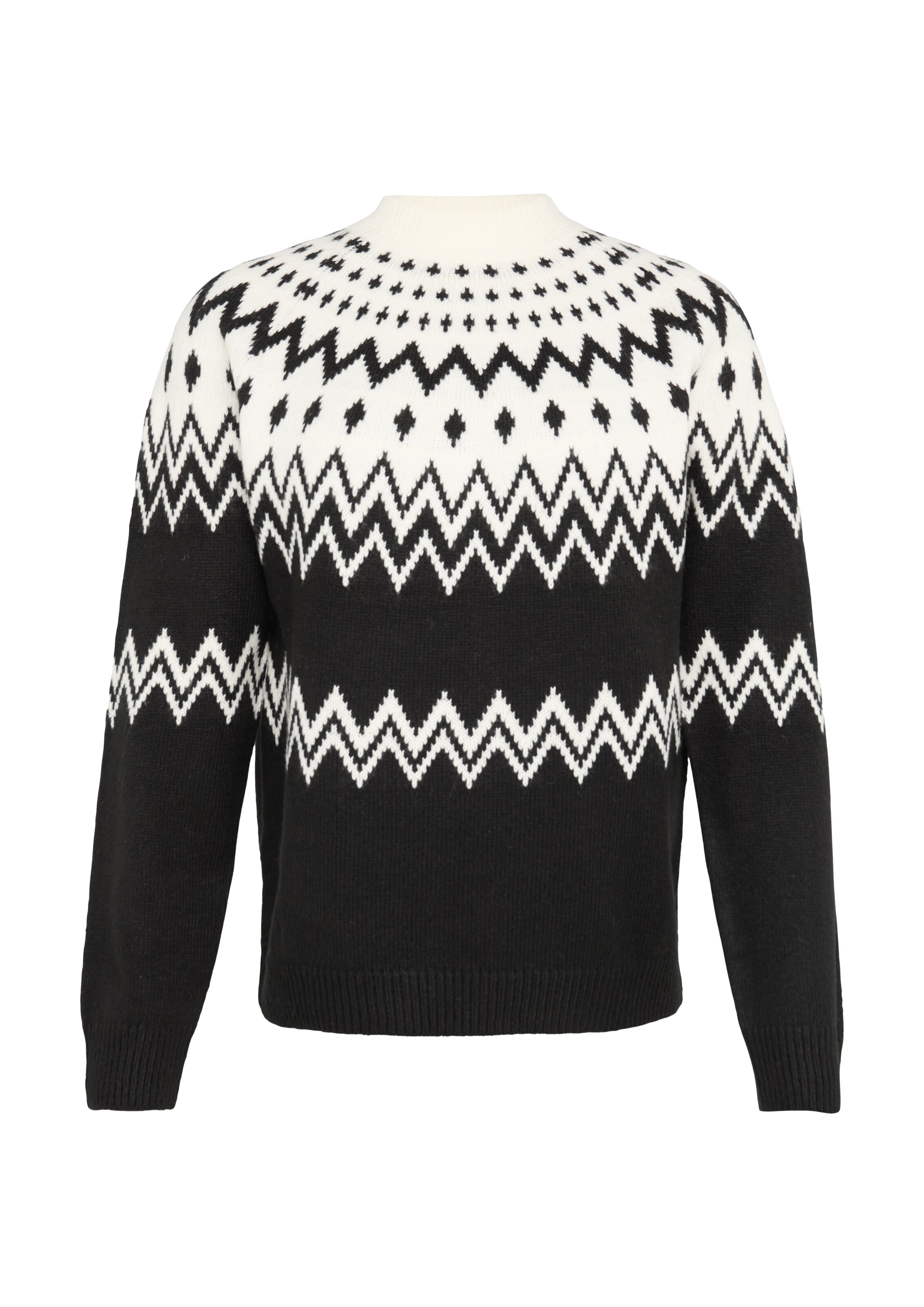 s.Oliver Pullover in Schwarz: Vorderseite