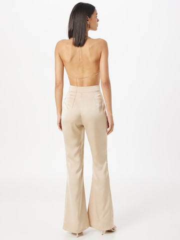 Misspap Flared Pleat-front trousers in Grey